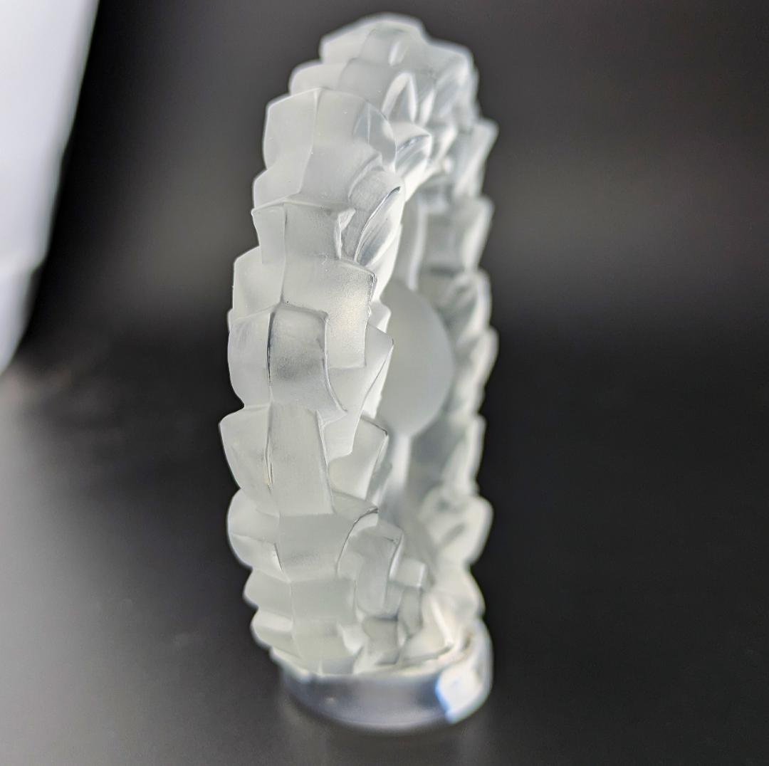 可愛い鳩さん★ラリック DOVE フロスト フィギュリン ペーパーウェイト