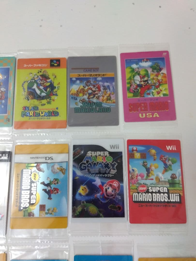 激レア　スーパーマリオブラザーズ　ヒストリーカード　全22種　未開封　フルコンプ