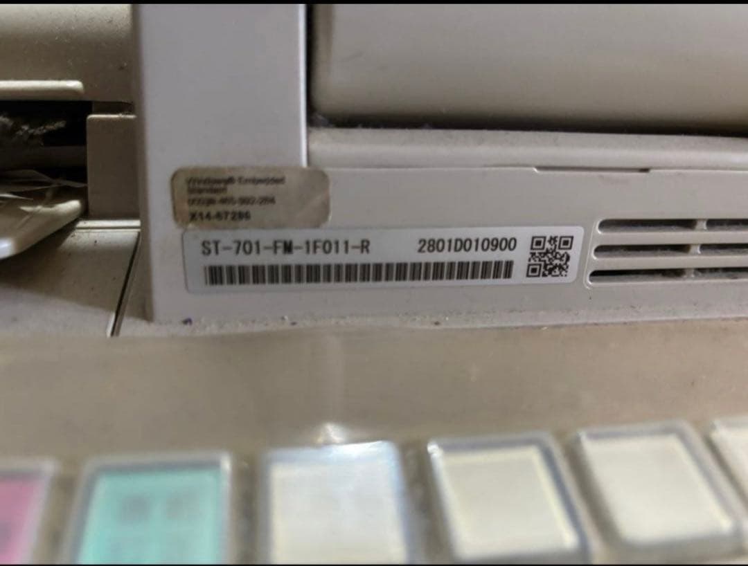 TEC ST-701-FM-IF011-R レジ、プリンター☆1月限定値下げ☆