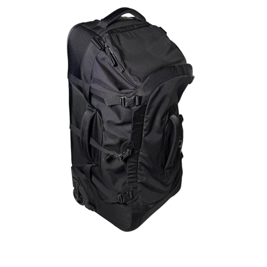 【美品】モンベル ウィーリーバッグ80L キャリーバック 旅行カバン ブラック