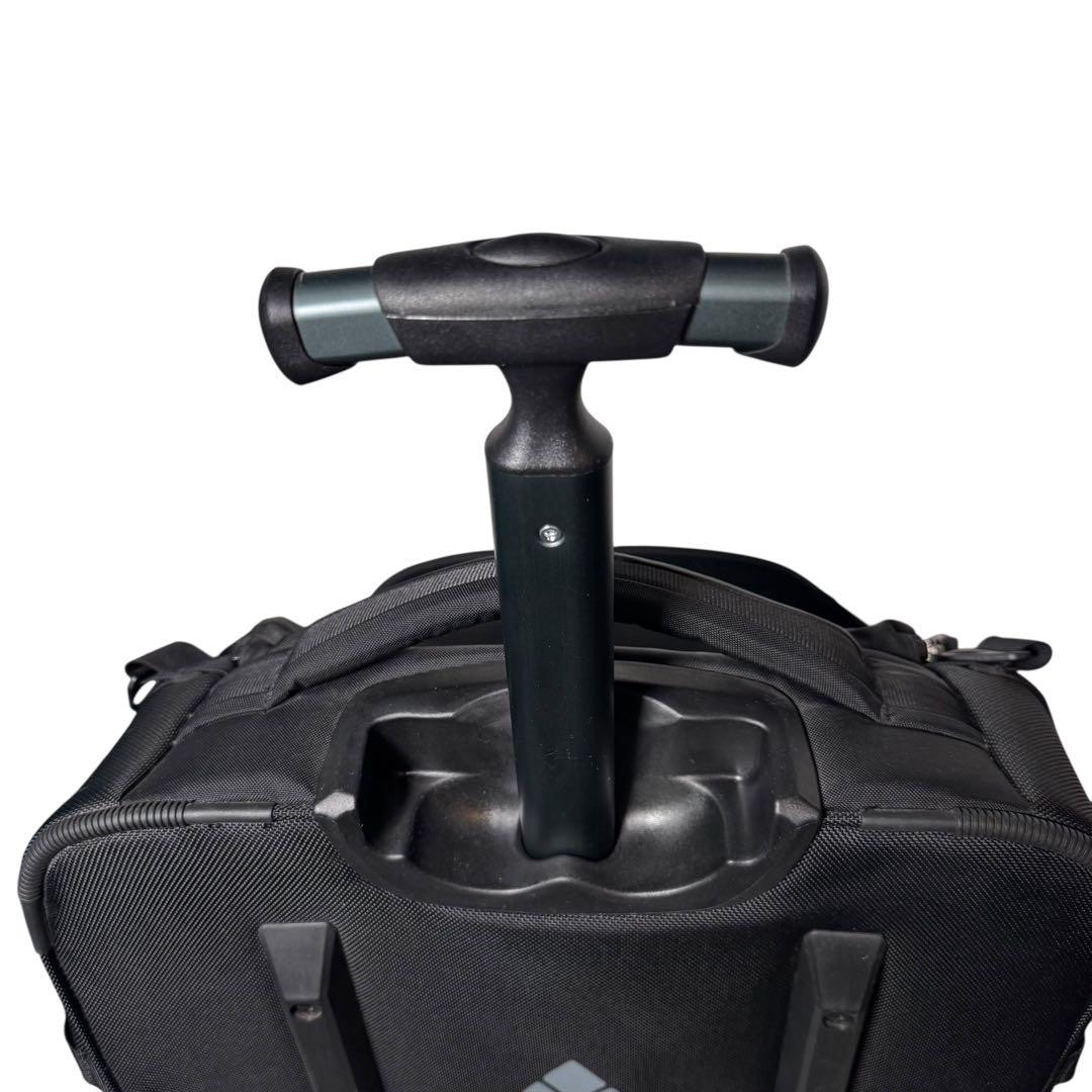 【美品】モンベル ウィーリーバッグ80L キャリーバック 旅行カバン ブラック