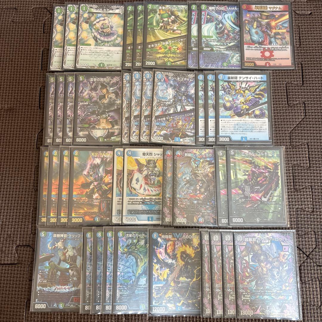 デュエマ アナカラーボウダンロウ デッキ40枚 、スリーブ付き!!