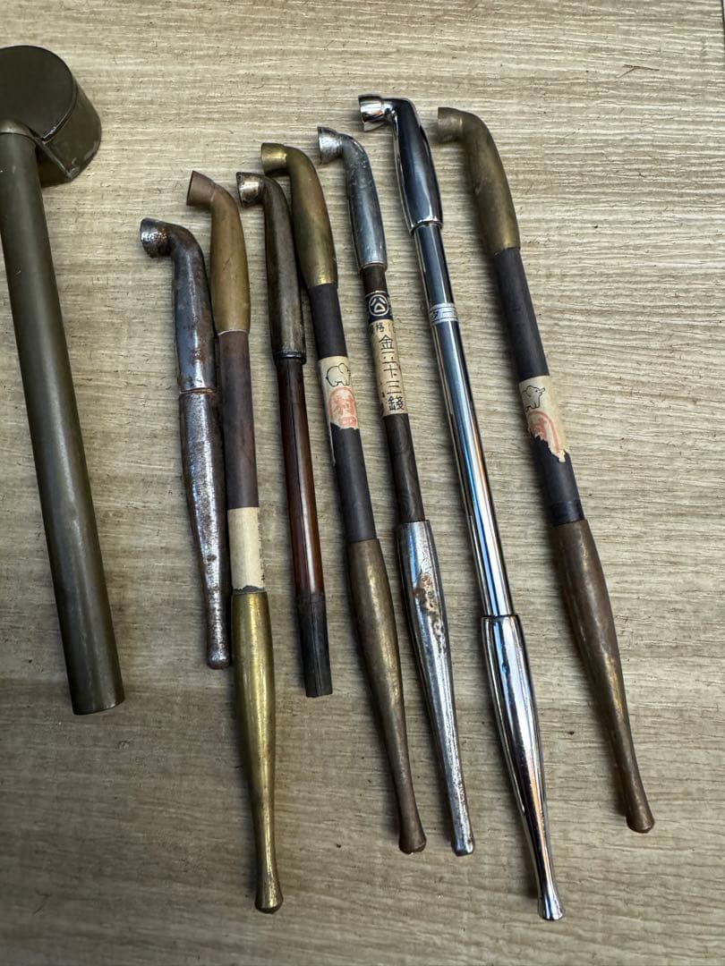1526 アンティーク　煙管　キセル　パイプ　煙道具　まとめ売り　時代物
