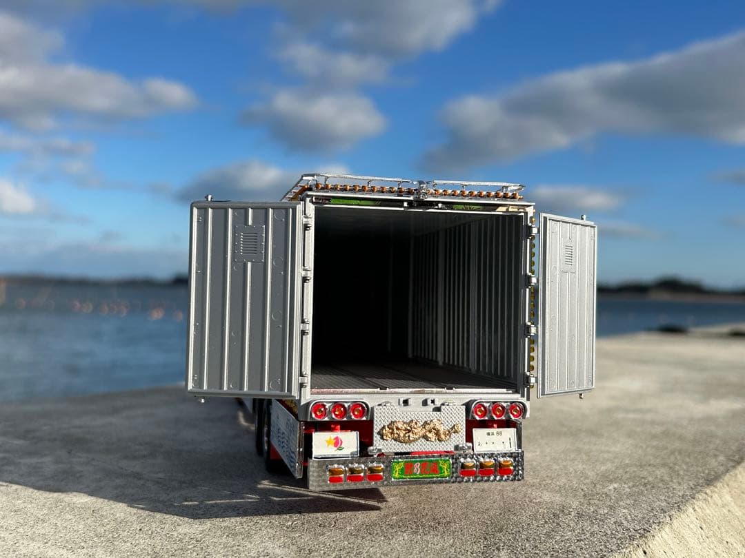 トラック野郎一番星北へ帰るデコトラプラモデル