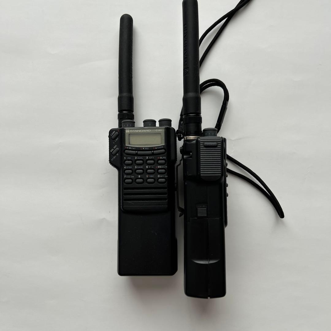 トランシーバー 2台セット 黒　STANDARD C１６０