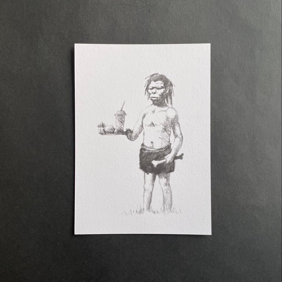 BANKSY バンクシー オフィシャル ポストカード 現代アート POW