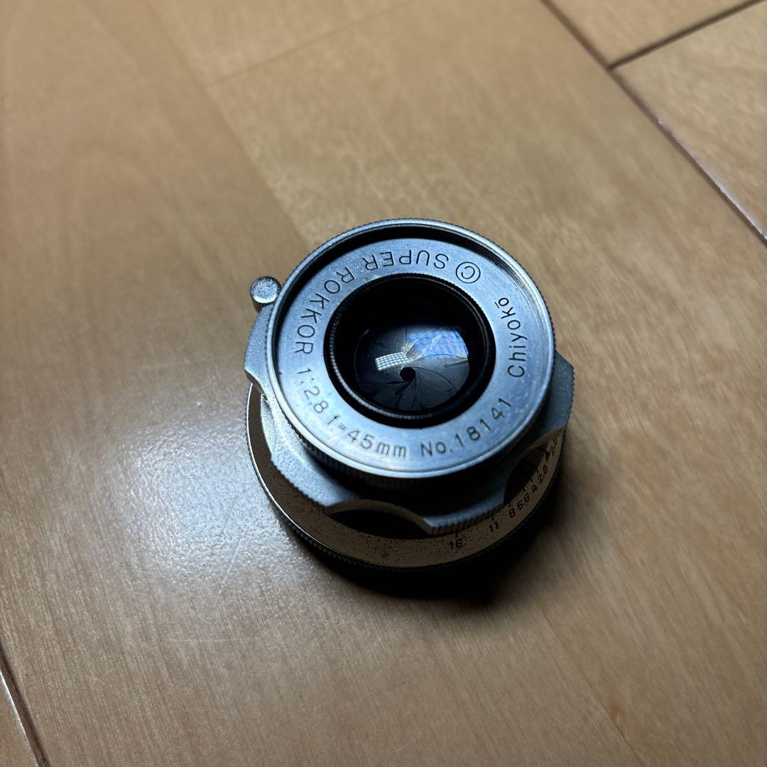 Minolta-35 MODEL-F カメラ