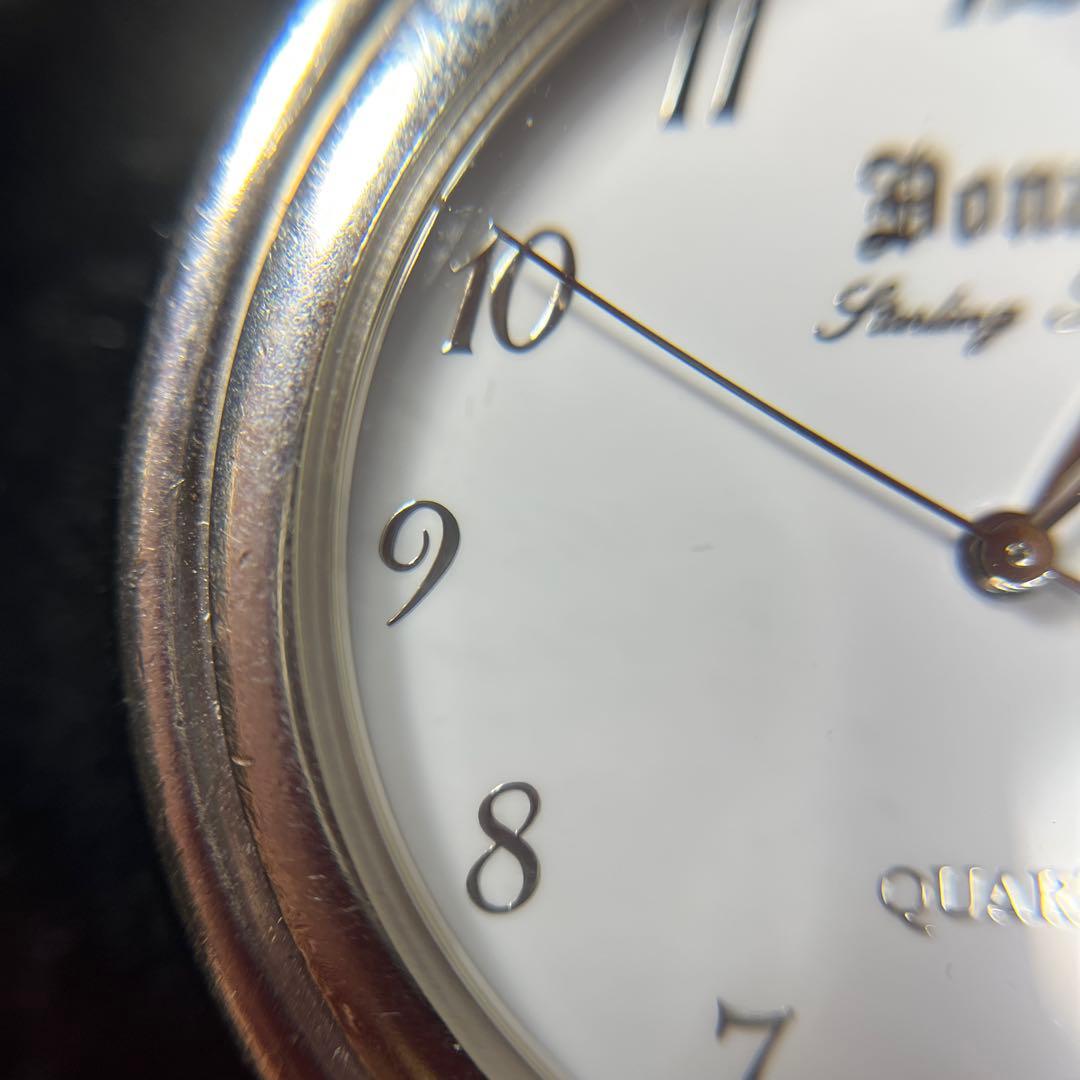 【稼働品】DONAR チェーン付き 懐中時計