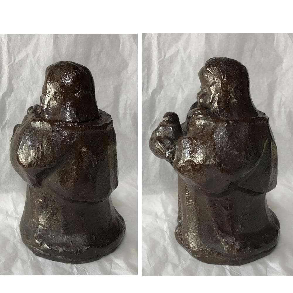 e2075 お福人形 鵤幸右衛門 東福寺 人形屋 幸右衛門 お多福 お福