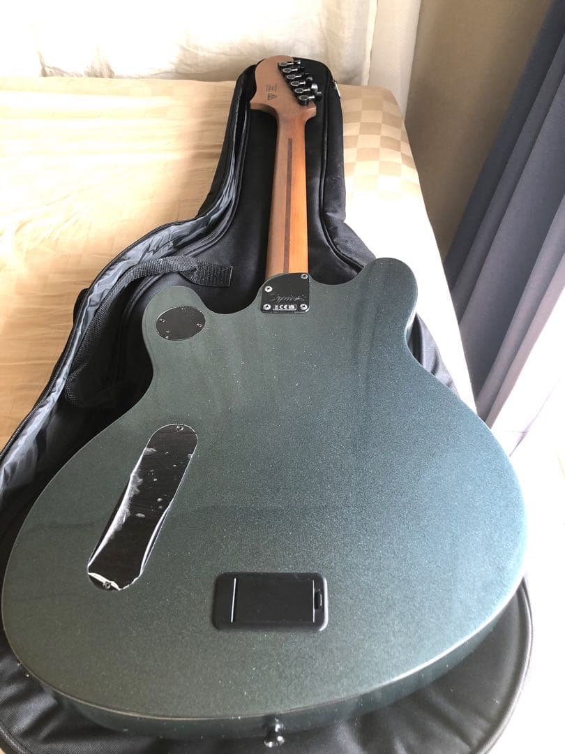 Squier Active Starcaster ガンメタル 美品