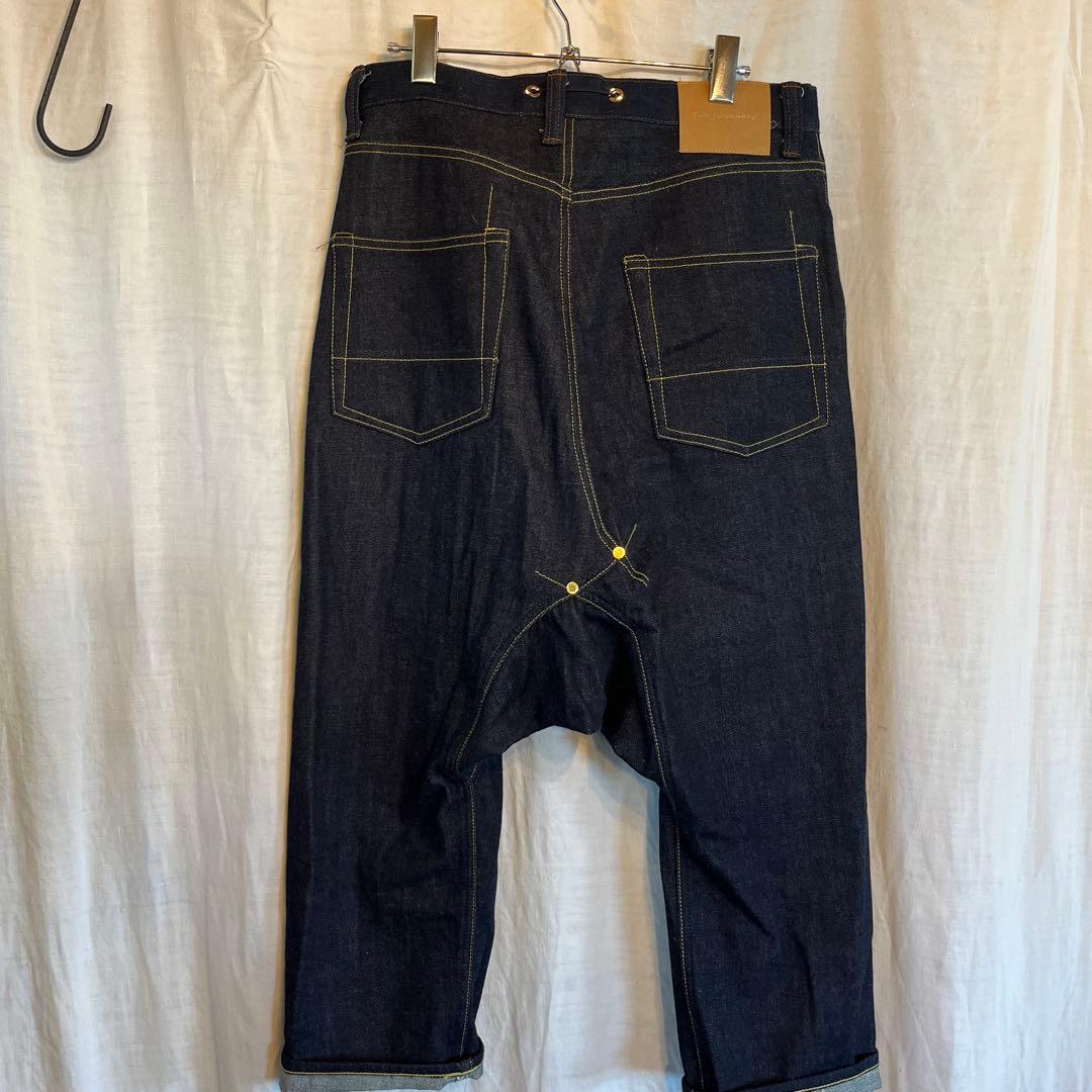 【最終】FUMITO GANRYU デニム サルエルパンツ FU4-PA-02