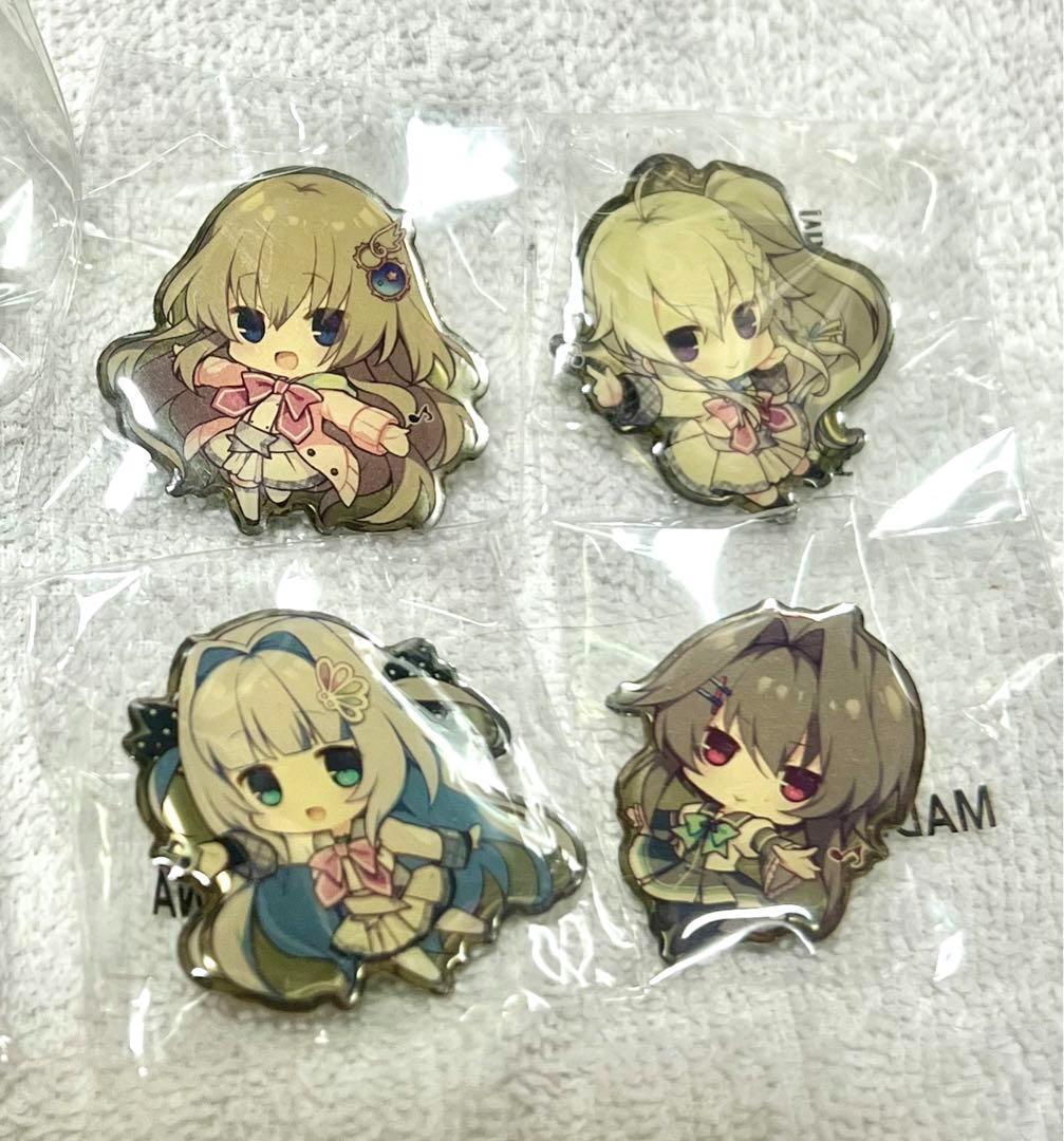 9-nine- 缶バッジ+コースター+ピンバッジ