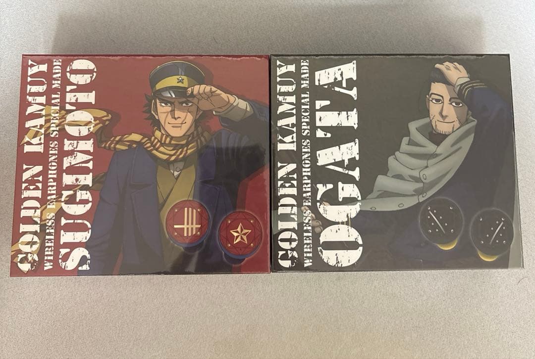 ゴールデンカムイ　ワイヤレスイヤホン　杉元&尾形セット