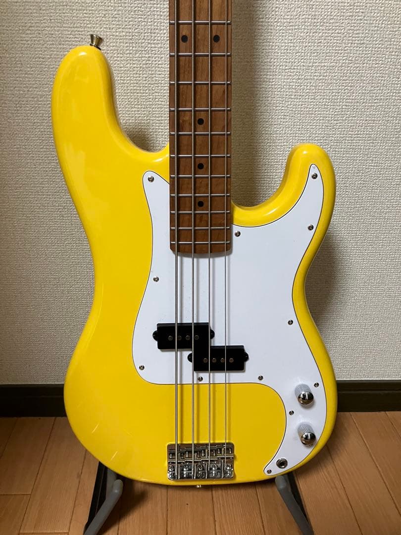 PLAYTECH PB480 Yellow【カーボナイズド・メイプルネック】