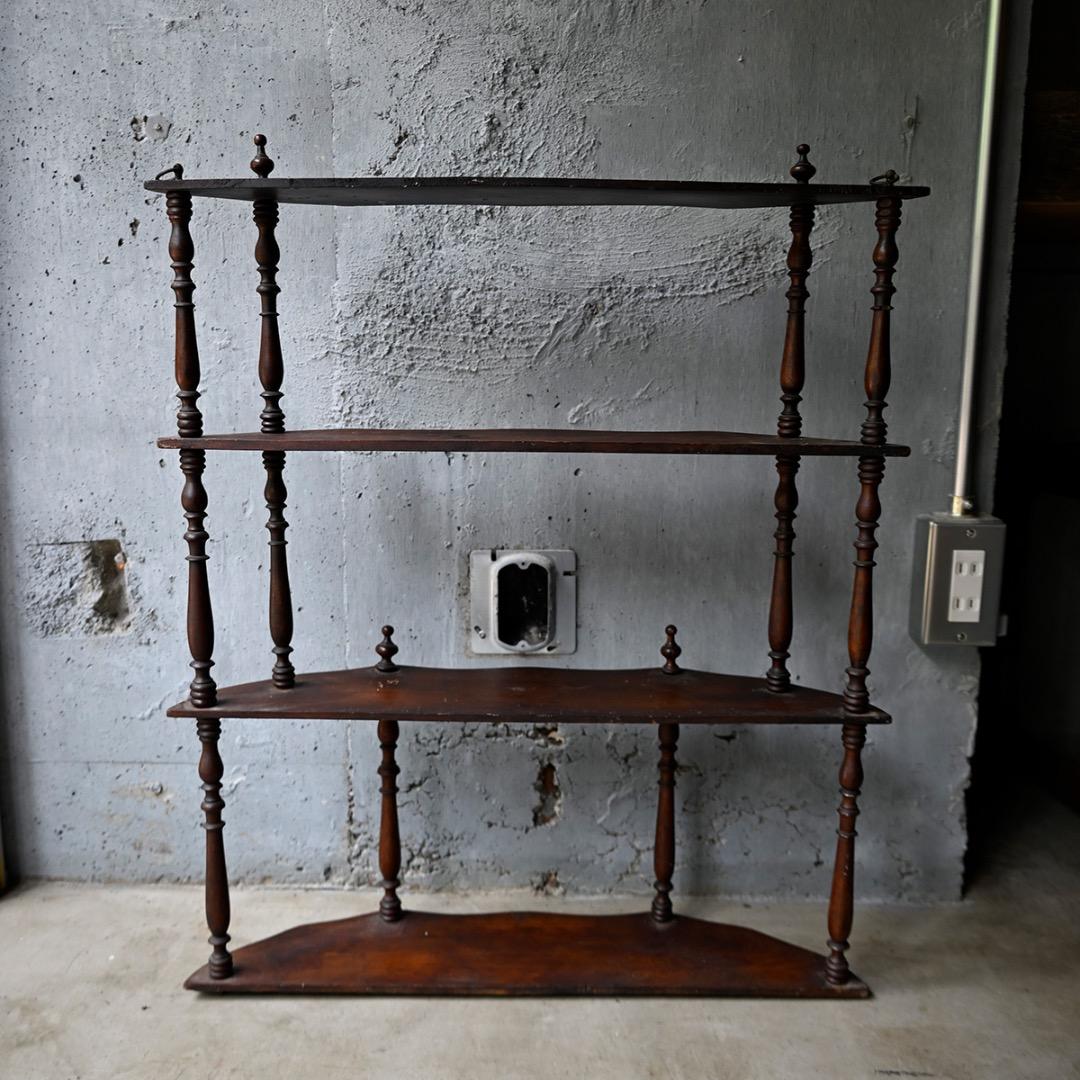 【フランス便】アンティーク ◆3段ウォールシェル◆