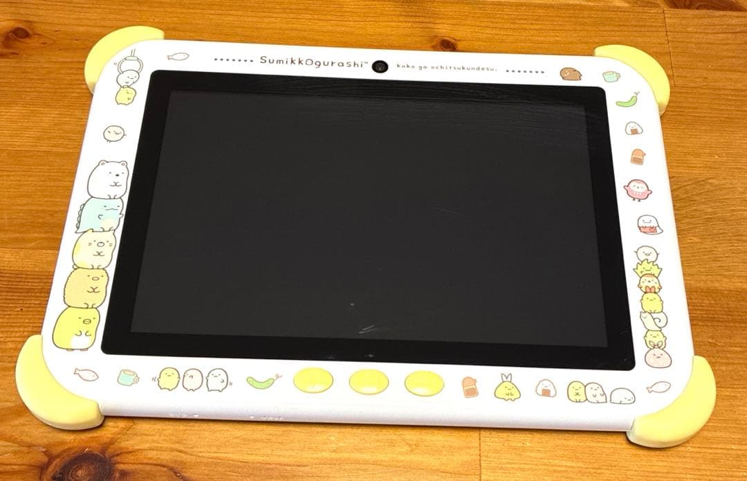 美品　すみっこパッド　8インチ　イエロー　アガツマ　Bluetooth