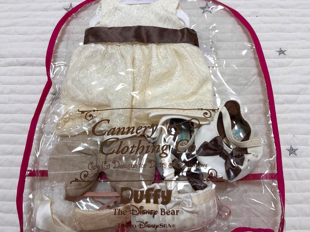 ダッフィ　シェリーメイ　キャナリークロージング　ウェディングコスチューム