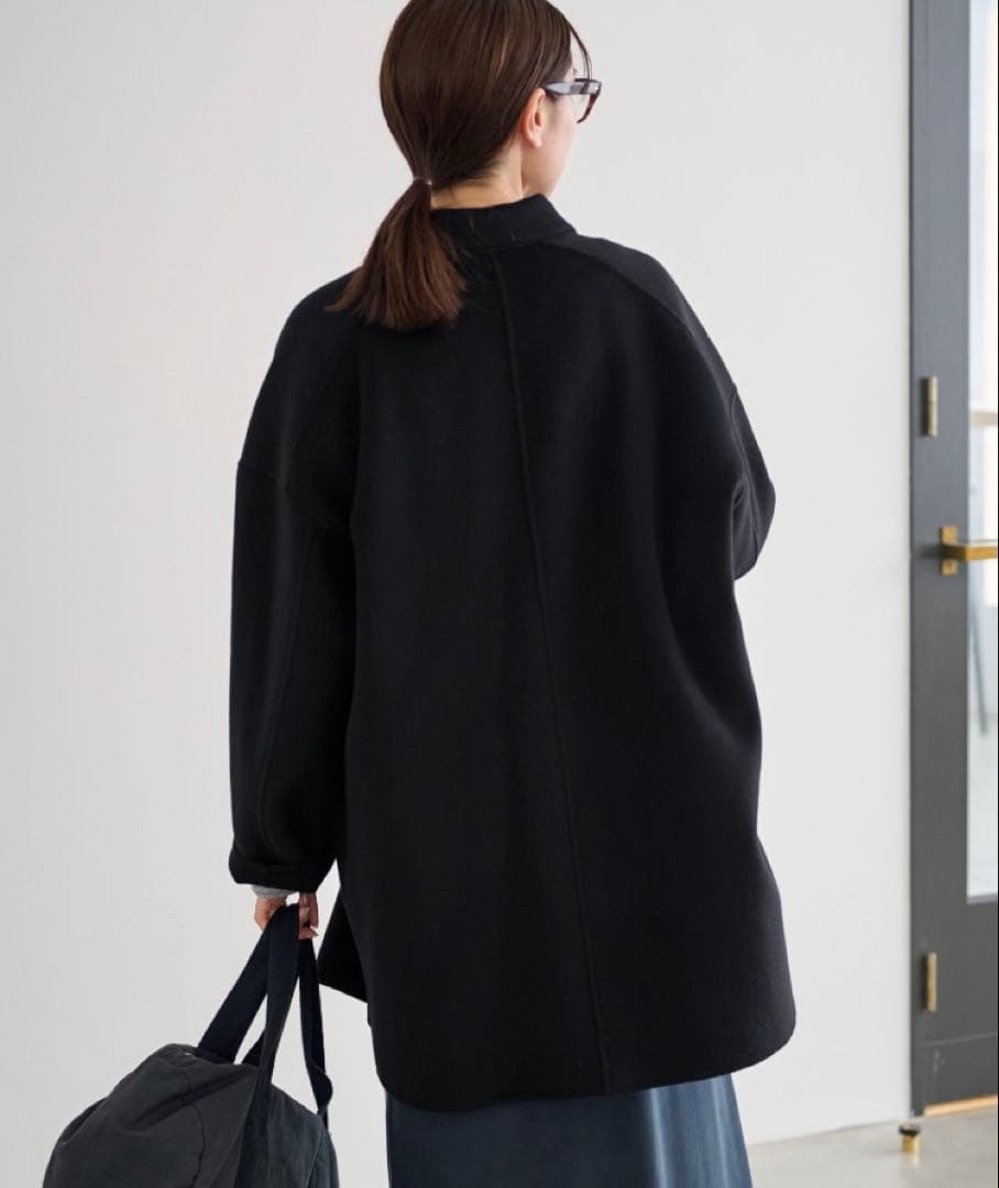 FRAMeWORK　ハミルトンリバーテーラードコート　ブラック　38