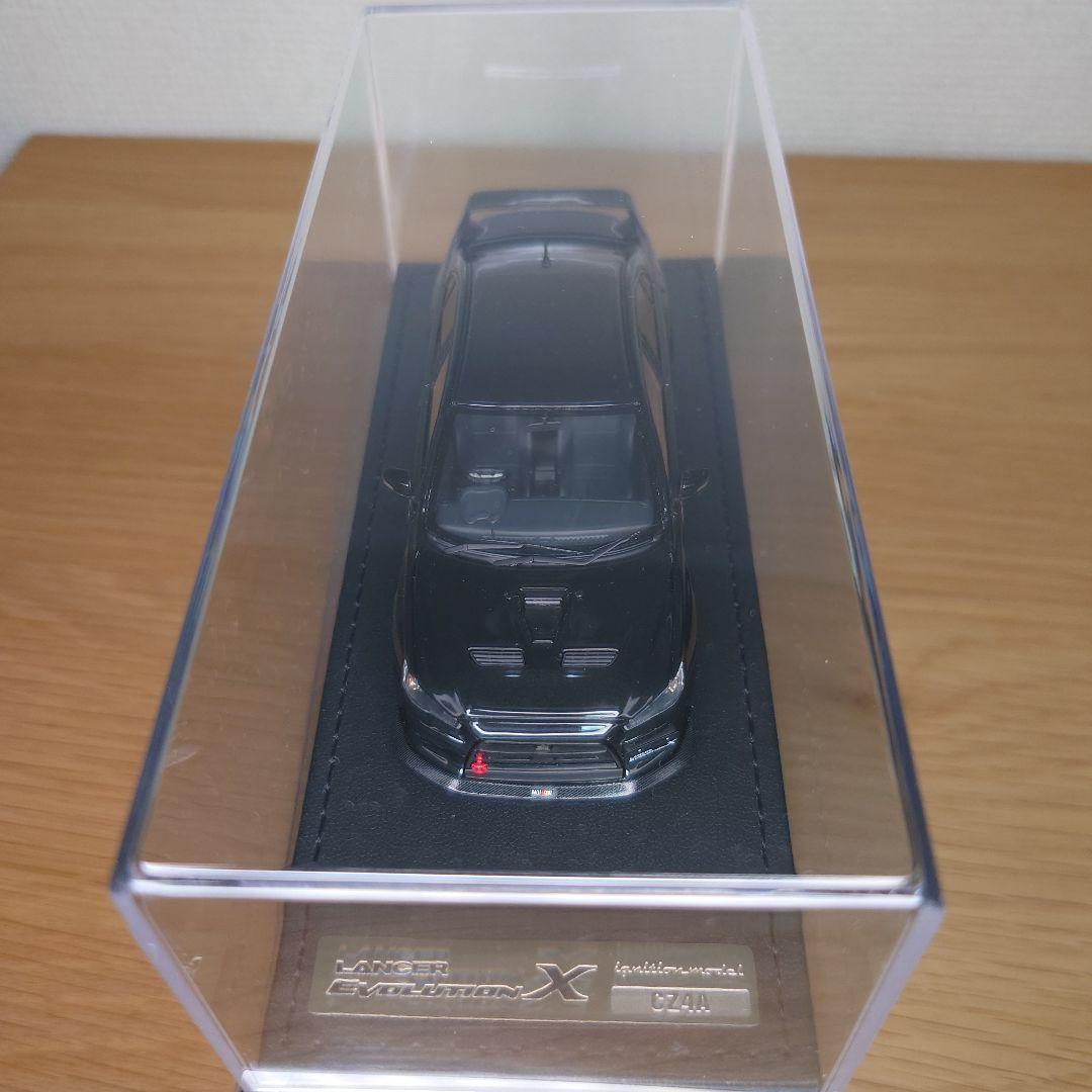 イグニッションモデル　1/43 三菱 ランサーエボリューションⅩ　ブラック