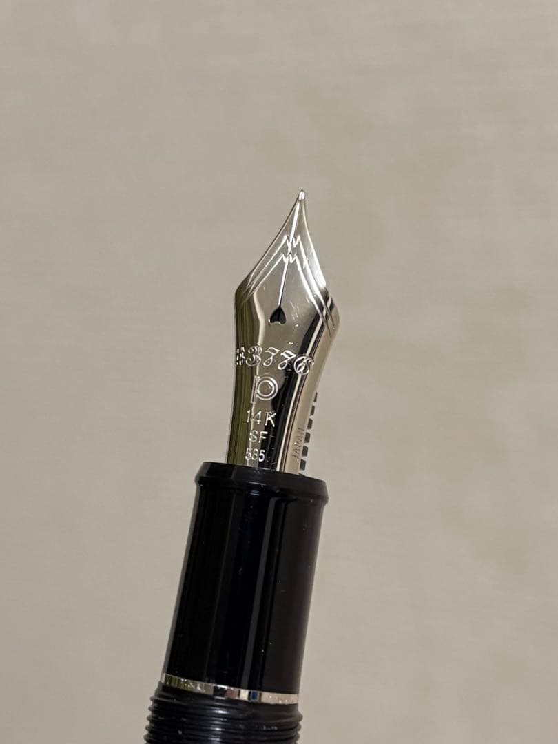 プラチナ万年筆 #3776 CENTURY SF 細軟字 ブラックダイヤモンド