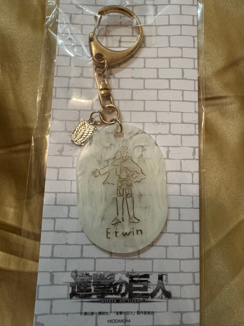 進撃の巨人×鬼頭祈　エルヴィン　アクリルキーホルダー