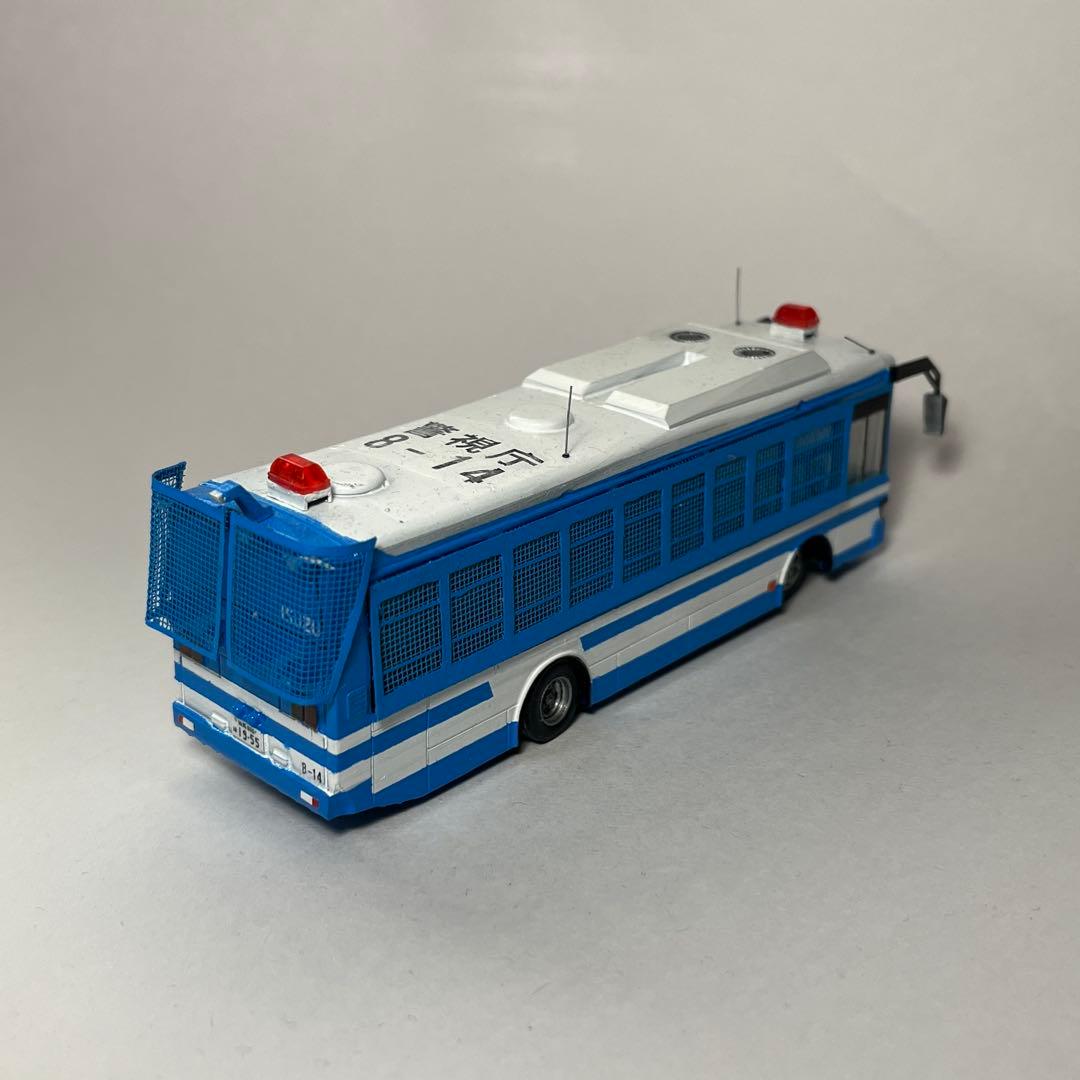 カスタム ミニカー 警察車両 大型輸送車 試作品