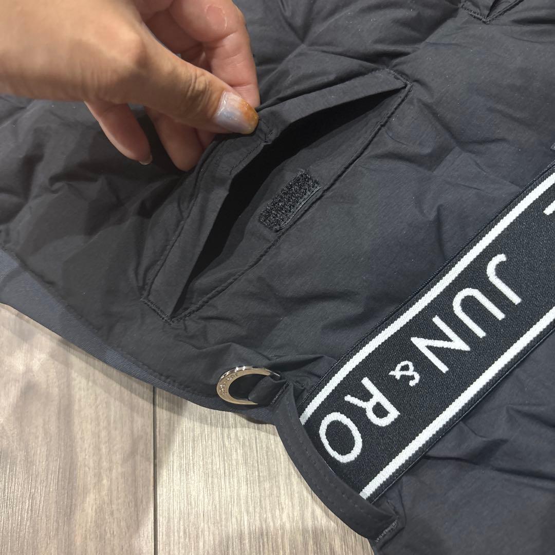 【撥水】【保温】ナイロンストレッチダウンワンピ