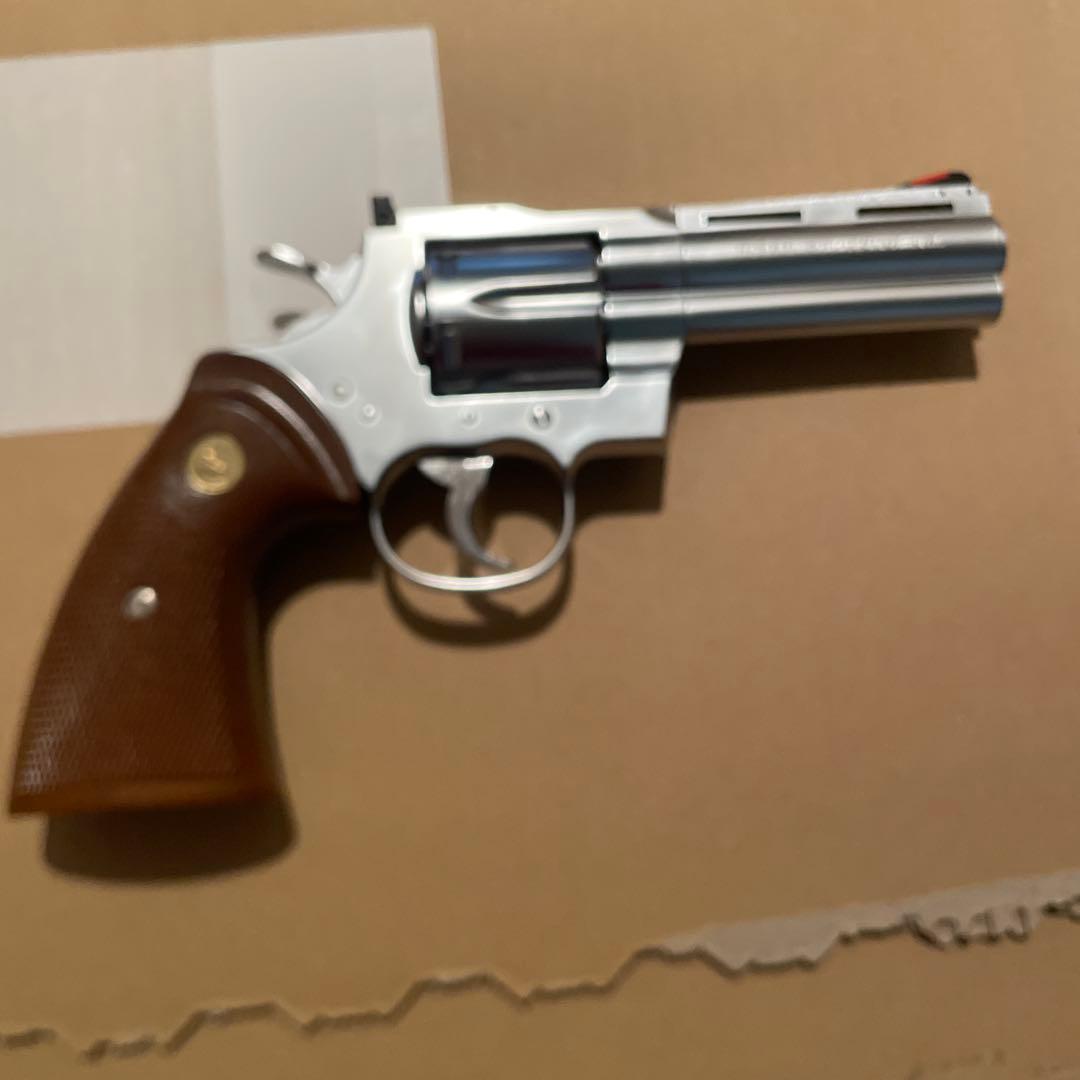 ★未発火中古 タナカワークス コルトパイソン 357マグナム 4インチ カート無