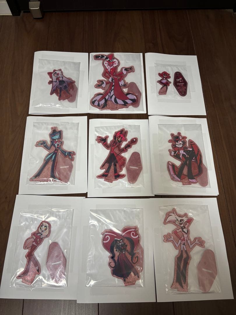 ハズビン•ホテルへようこそ　一番くじ　F賞 アクリルスタンド　全9種セット