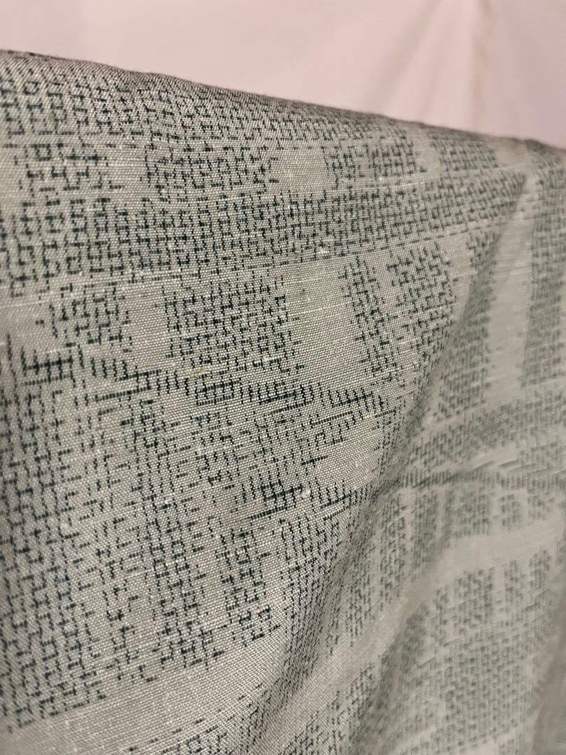 ☘️早い者勝ち☘️【国宝品】●国指定重要無形文化財●【本結城】●地機●手括●紬