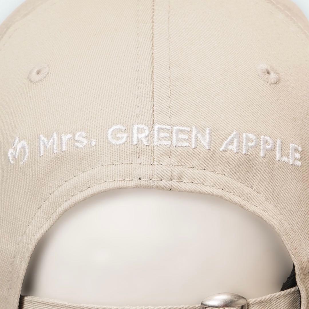 限定 SNKRDUNK別注 Mrs.GREENAPPLE NEWERA ベージュ
