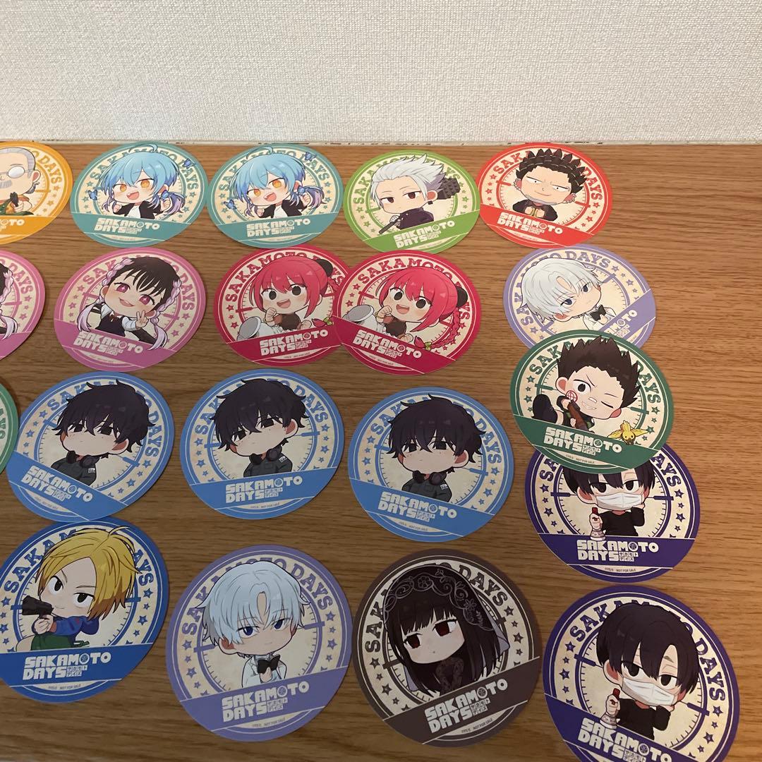 サカモトデイズ　缶バッジコレクション　タワレコ　各5box 合計15box