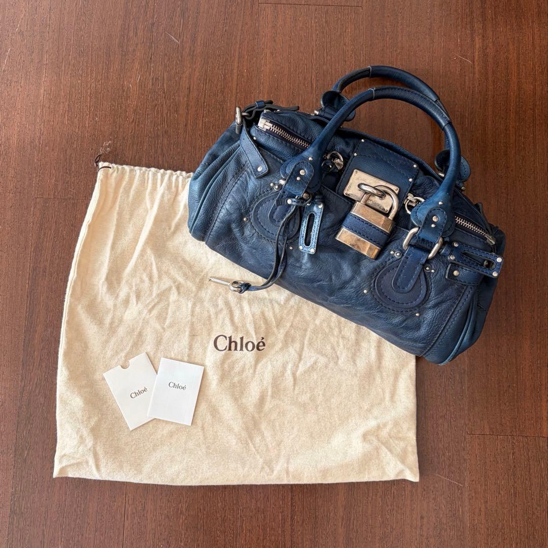 Chloé パディントン ネイビー