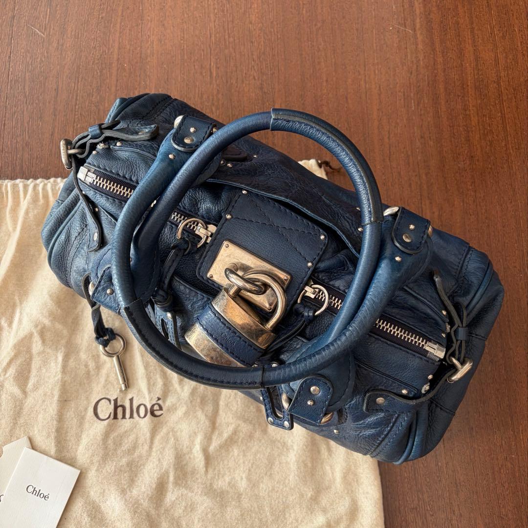 Chloé パディントン ネイビー