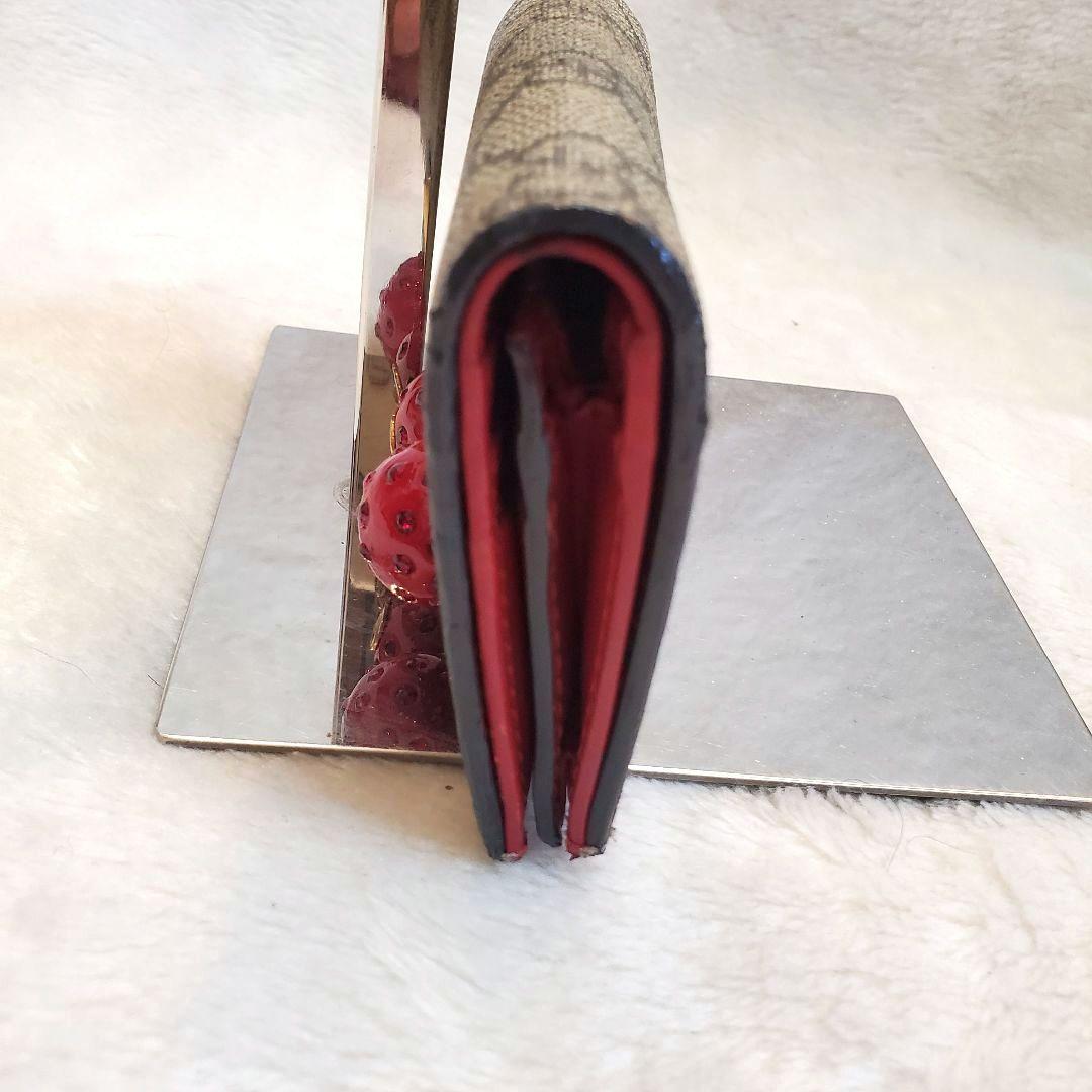 GUCCI　さくらんぼ　GGスプリーム　レザー　チェリー