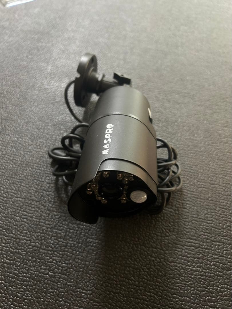 簡易動作確認　MASPRO モニター&ワイヤレスHDカメラセット