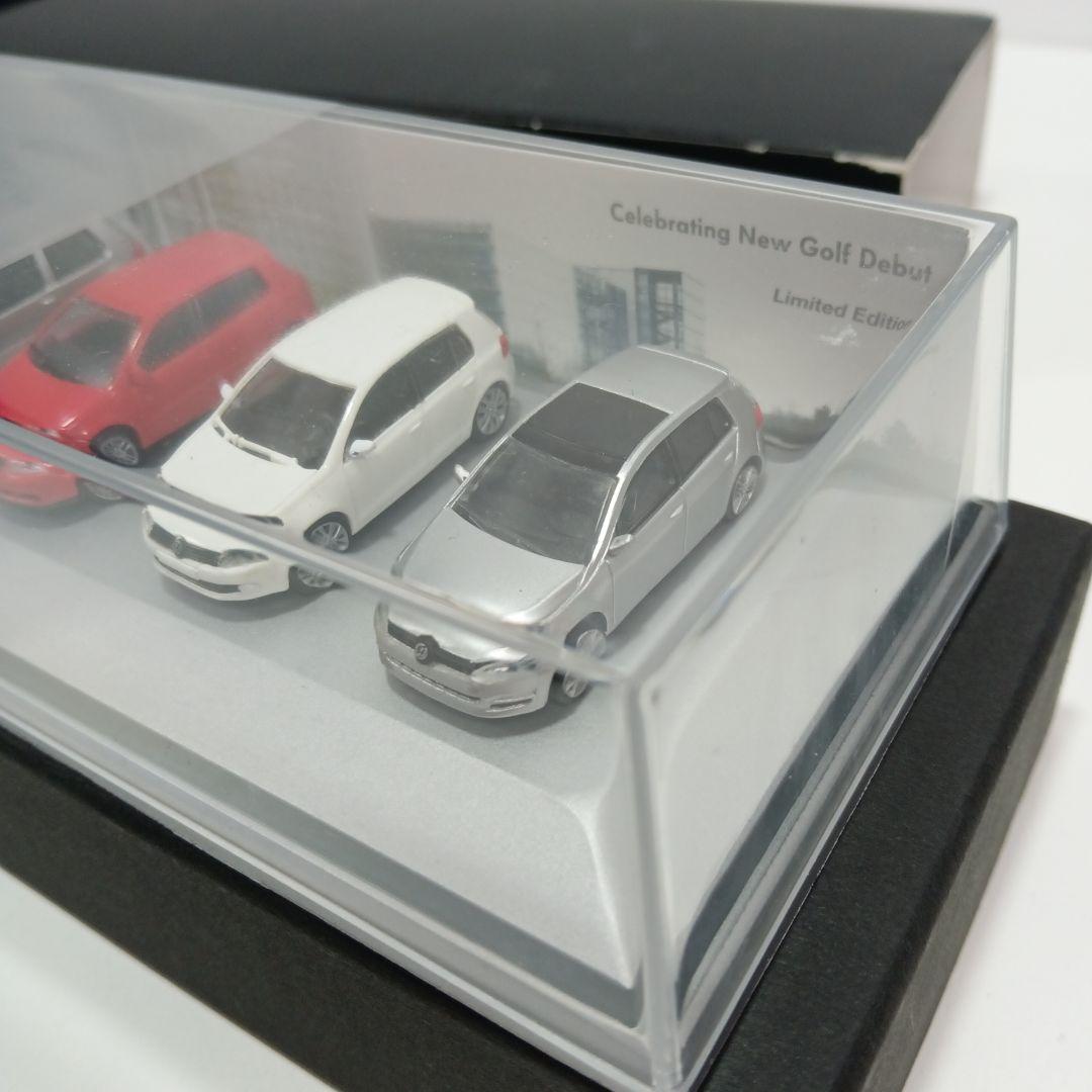 歴代Golf ミニカーセット（限定版）非売品　1/87 フォルクスワーゲン記念品