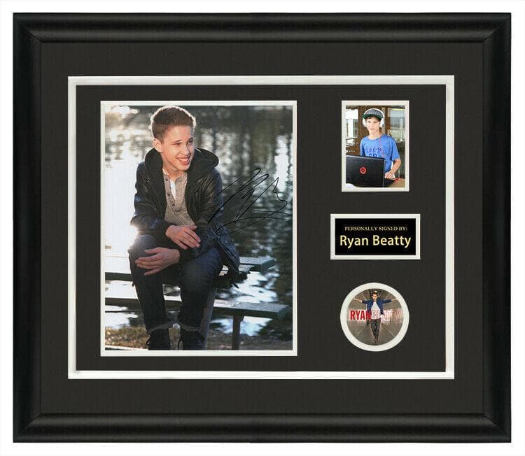 直筆サイン入り写真 ライアン・ビーティ Hey LA 歌手 SA鑑定済