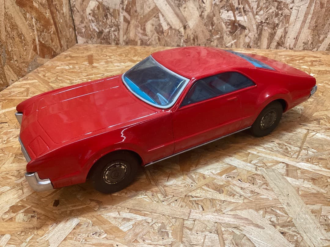 ATC アサヒ玩具 日本製 当時物 TORONADO ブリキ 特大 40cm