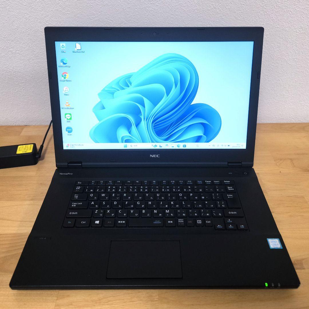 NEC 15.6型 ノートパソコン／i5 第8世代／Windows11／DVD