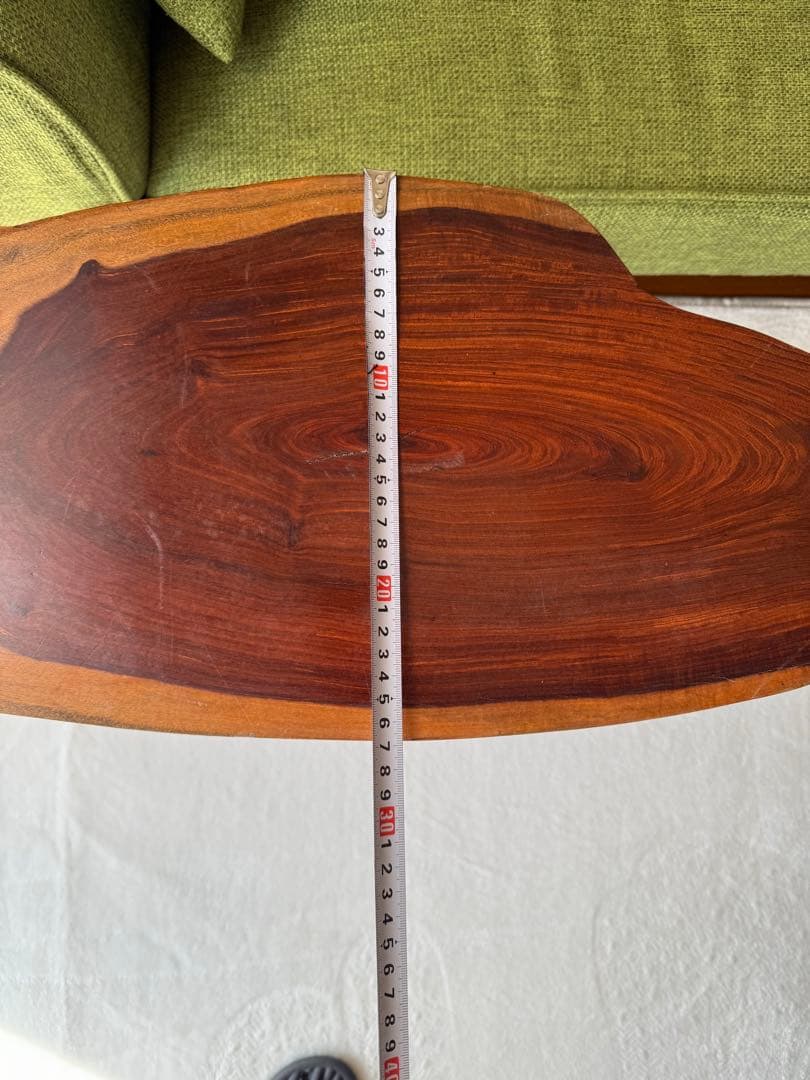 天然木　コーヒーテーブル　サイドテーブル　(一枚板)