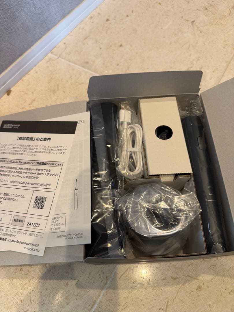 【未使用】Panasonic Doltz 電動歯ブラシ EW-DT73-A