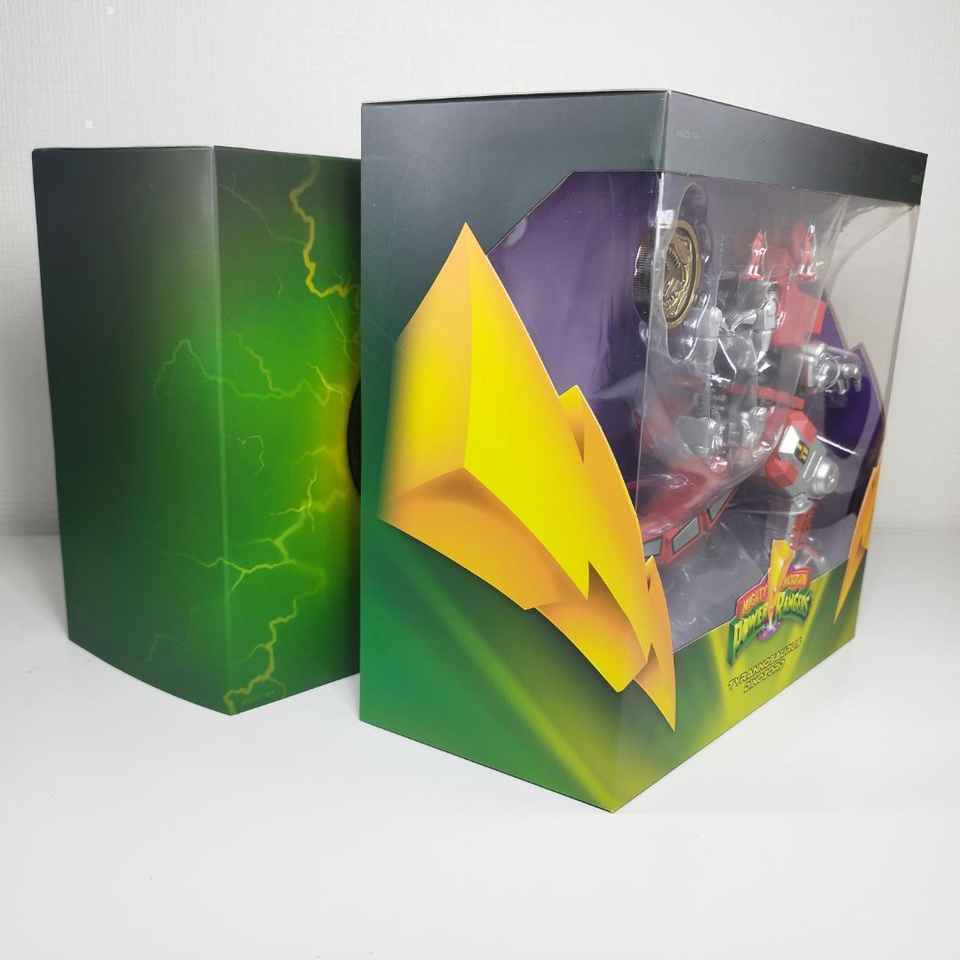 スーパー7 パワーレンジャー ティラノサウルス トランスフォーマー 海 h07I