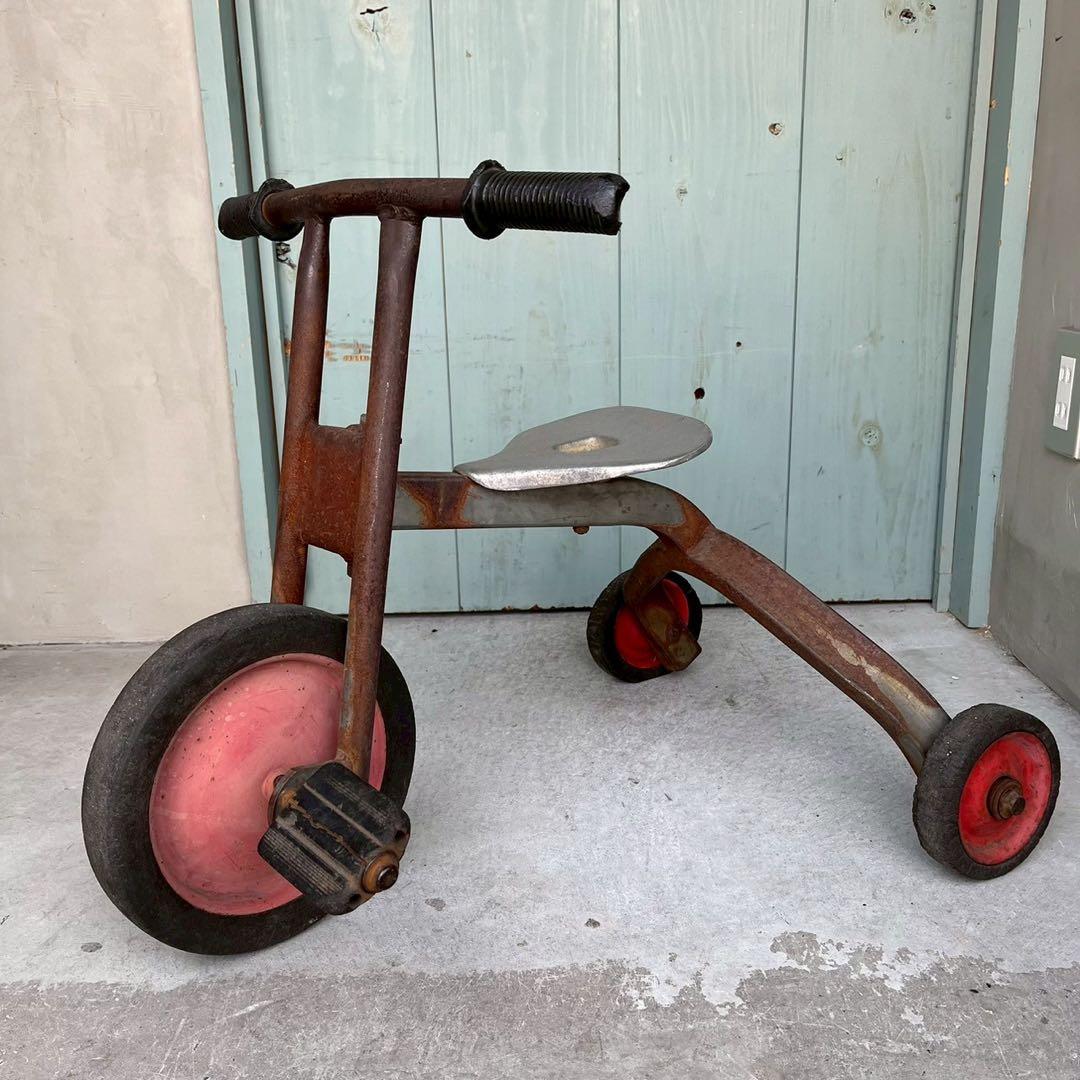 【USA vintage】50-60s キッズ　三輪車　アメリカ　レトロ