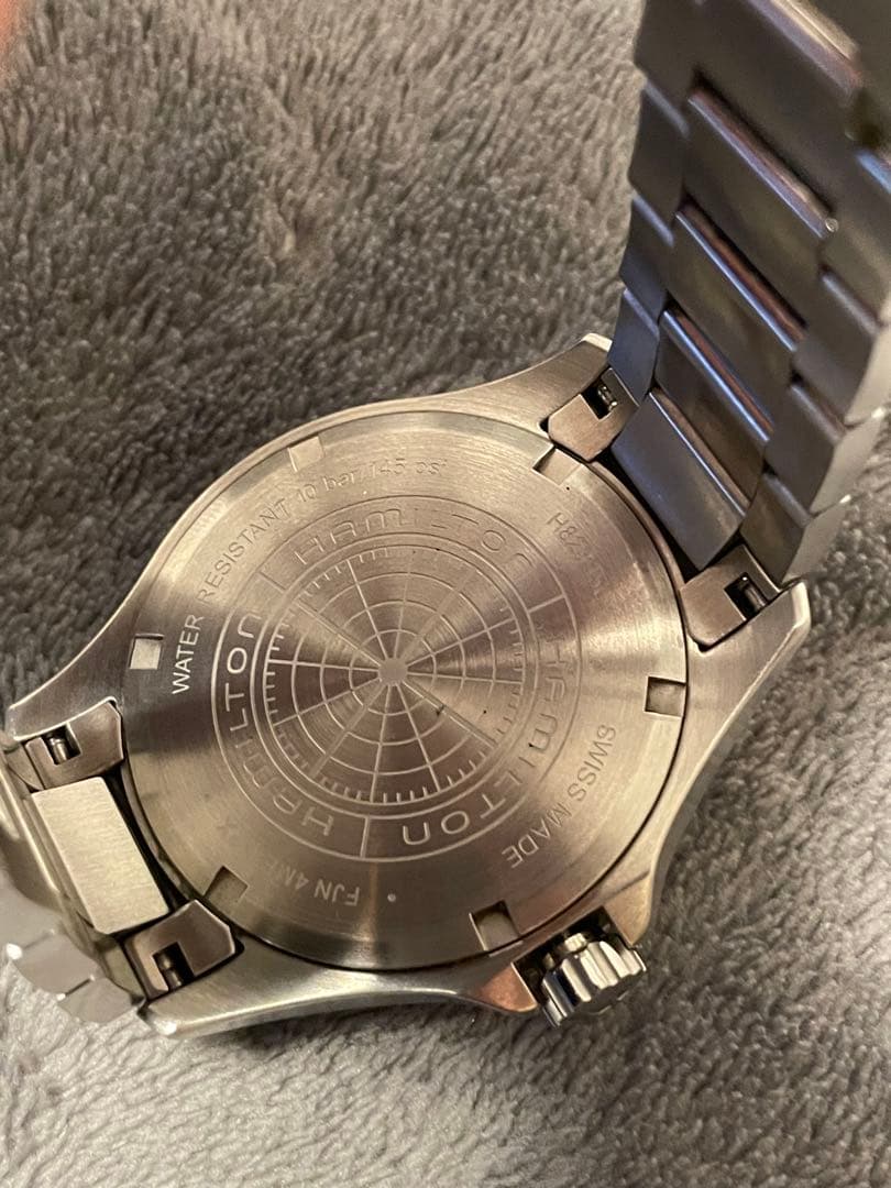 【美品】ハミルトン　カーキ　スキューバオート　H82335131 自動巻き