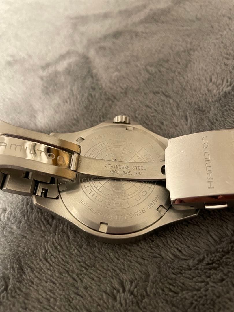 【美品】ハミルトン　カーキ　スキューバオート　H82335131 自動巻き