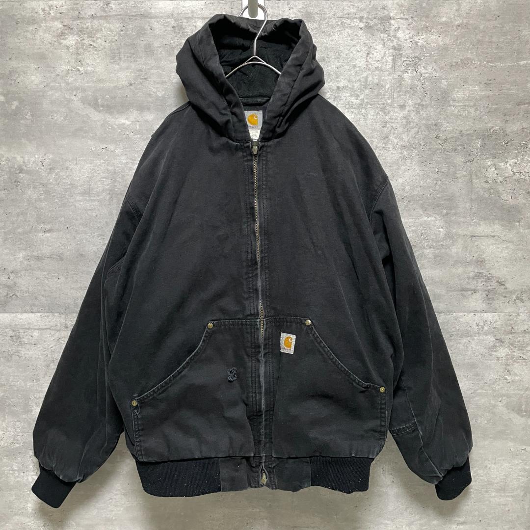 専用 カーハート アクティブジャケット ブラック BLK サイズL-XL 神フェ