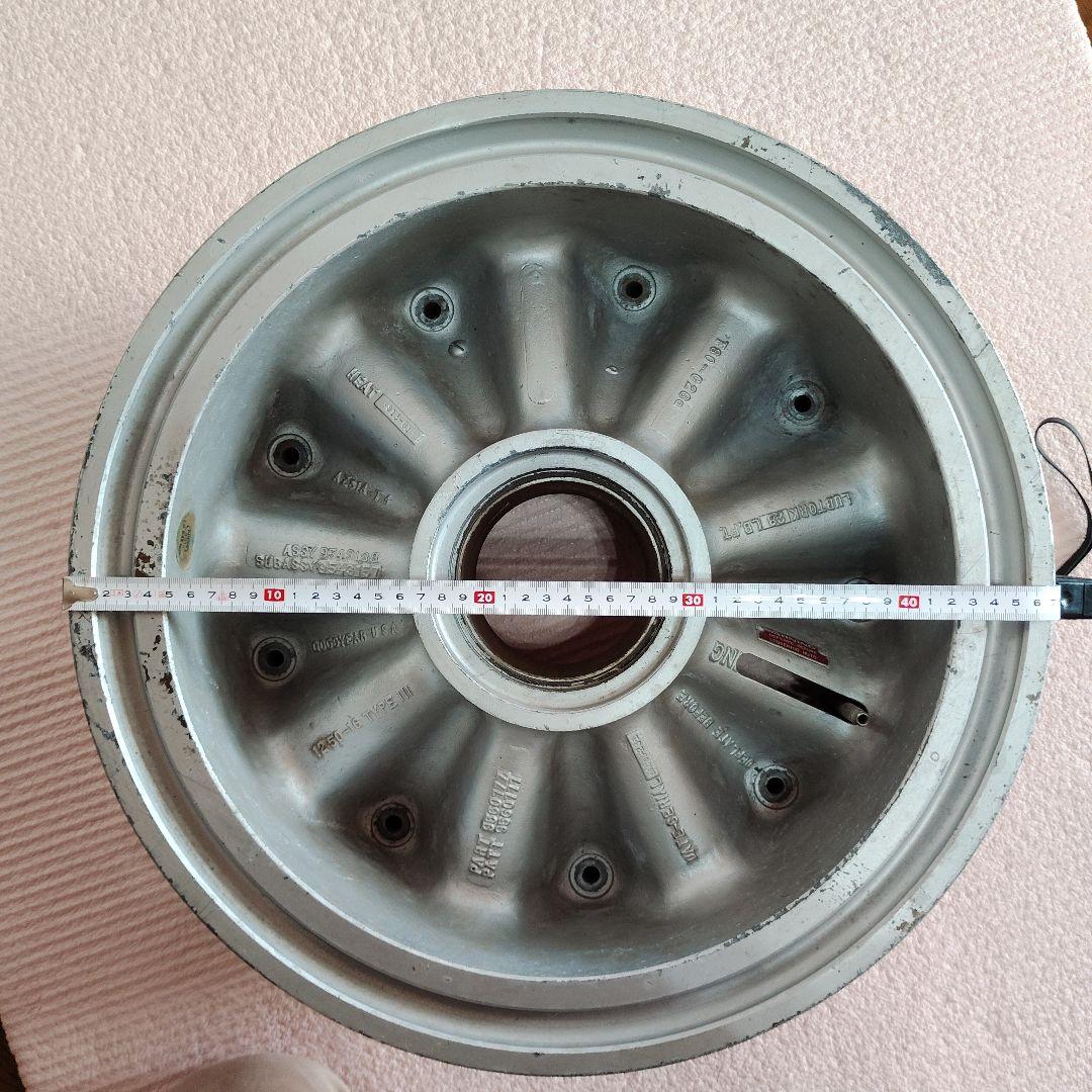 ◎超超希少品◎　航空機部品YS-11のホイール1個　マニア向け