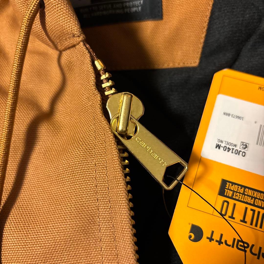 Carhartt アクティブジャケット　新品　ブラウンSサイズ