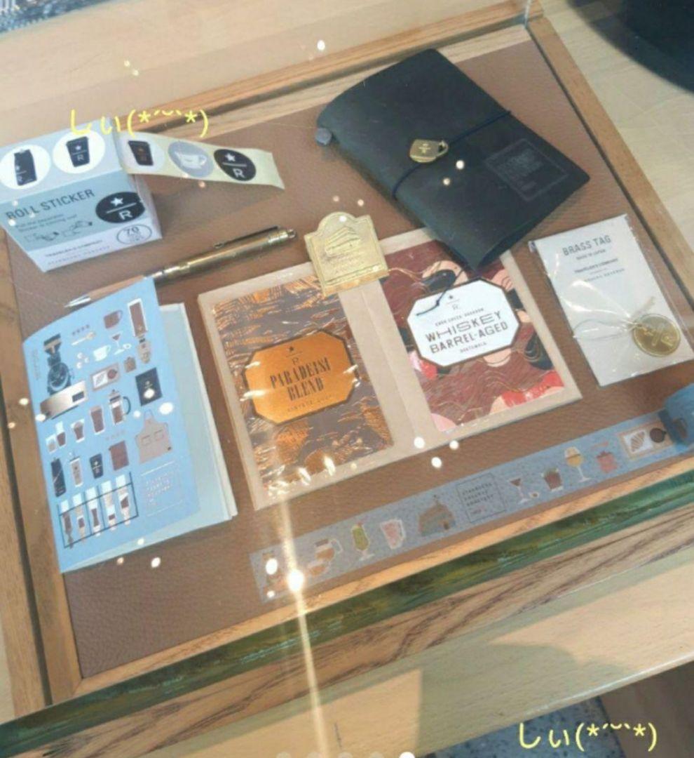 スターバックス ロースタリー トラベラーズノート キャメル ブラスタグマグ 限定